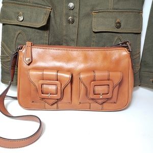 Vintage Kenneth Cole NY Leather shoulder bag
